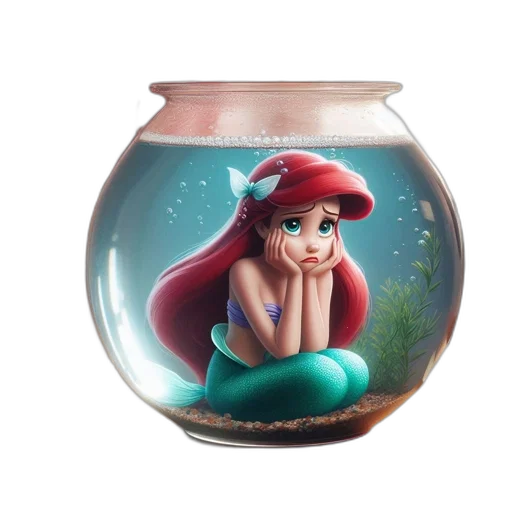 bottle, 3d render, fantasy art, oil painting transparent PNG cut-out