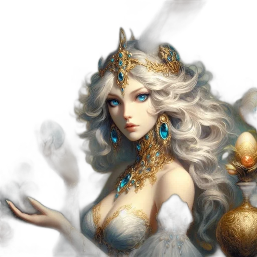 crown, jewelry, fantasy art, concept art transparent PNG cut-out