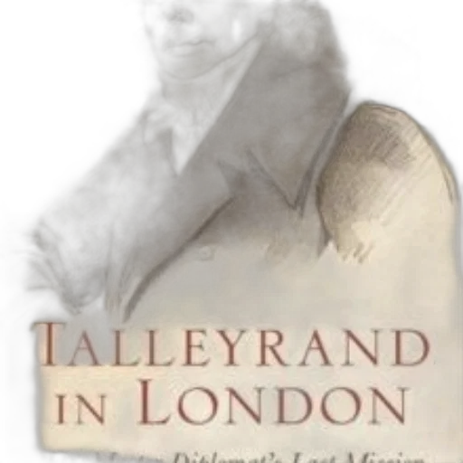 talleyrand, london, book, cover transparent PNG cut-out