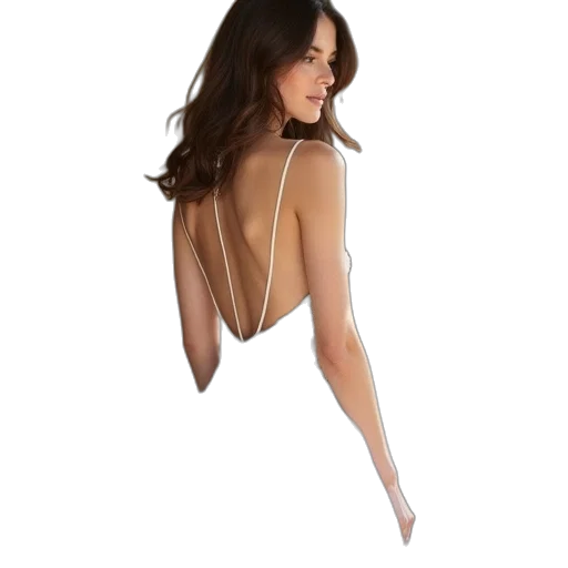 dress, hair, jewelry, umbrella transparent PNG cut-out