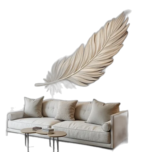 furniture, 3d render, photorealistic, concept art transparent PNG cut-out