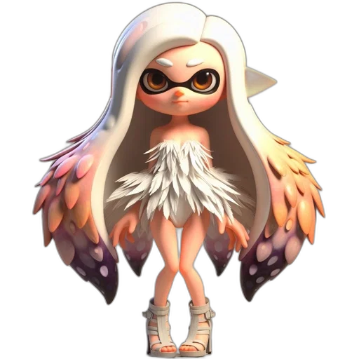 dress, animal, creature, staff transparent PNG cut-out