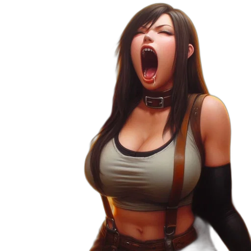 face, 3d render, concept art, photorealistic transparent PNG cut-out