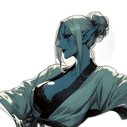 staff, mask, dragon, dress transparent PNG cut-out