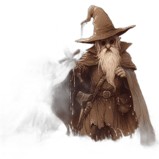 staff, mask, hat, dragon transparent PNG cut-out