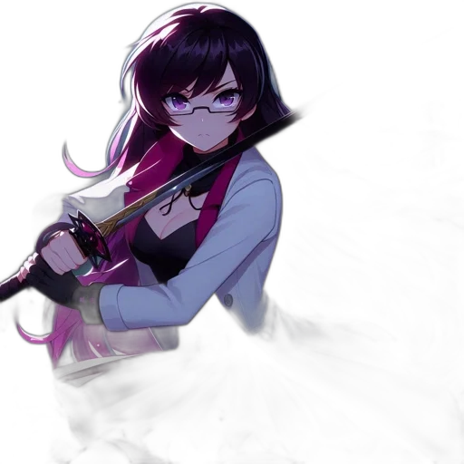 weapon, staff, sword, anime transparent PNG cut-out