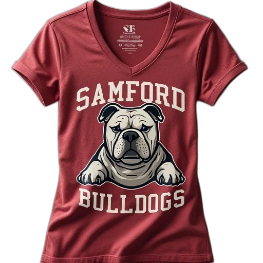 samford, bulldogs, women, vintage transparent PNG cut-out