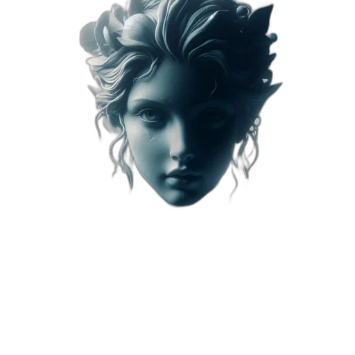crown, face, mask, hair transparent PNG cut-out