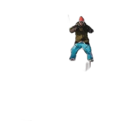 jacket, staff, concept art, 3d render transparent PNG cut-out