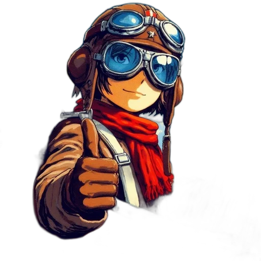 jacket, staff, face, weapon transparent PNG cut-out