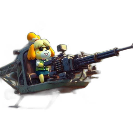 weapon, animal, staff, concept art transparent PNG cut-out