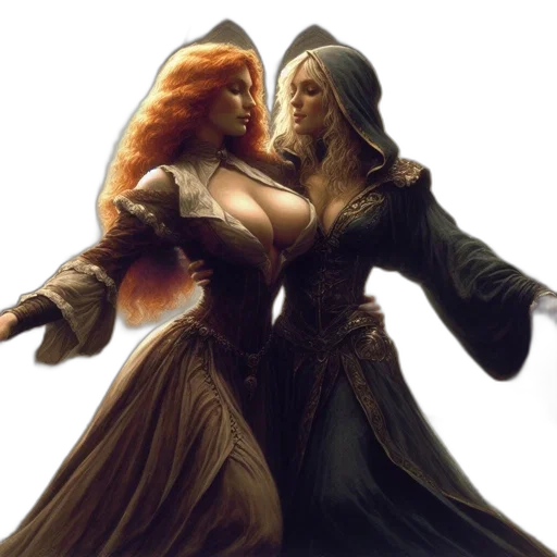 concept art, fantasy art, fire, golden transparent PNG cut-out