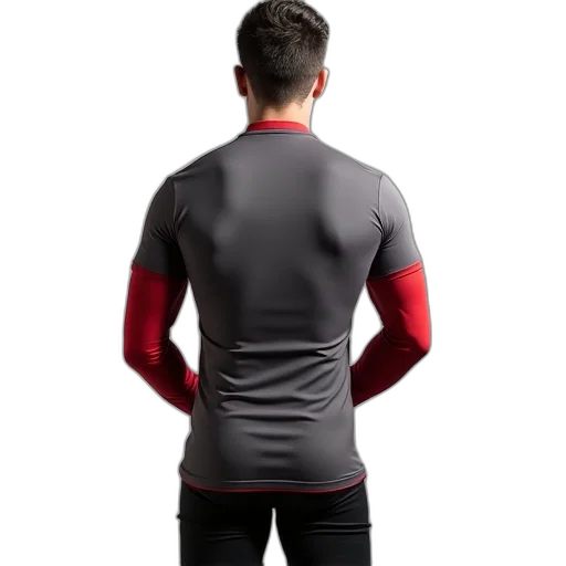 jacket, 3d render, male, model transparent PNG cut-out