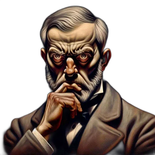 face, mask, comic book art, concept art transparent PNG cut-out