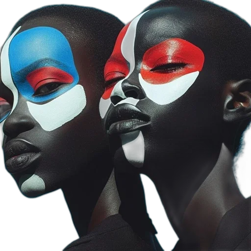 mask, face, photorealistic, concept art transparent PNG cut-out