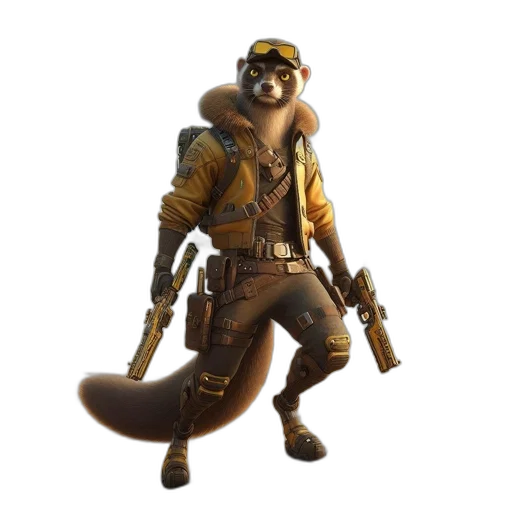 staff, animal, weapon, creature transparent PNG cut-out