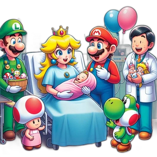 crown, concept art, pixel art, mario transparent PNG cut-out