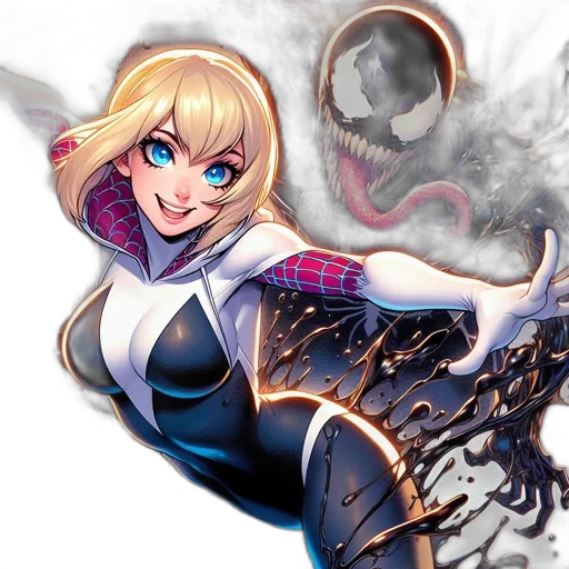 comic book art, concept art, fantasy art, cartoon transparent PNG cut-out
