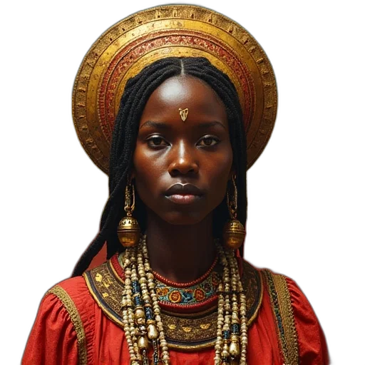 jewelry, crown, face, staff transparent PNG cut-out