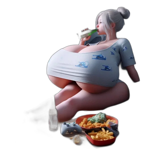 food, robot, dress, concept art transparent PNG cut-out