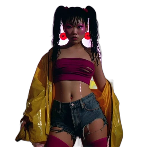 jacket, cyberpunk, concept art, anime transparent PNG cut-out