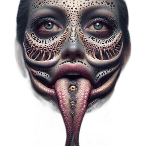 mask, face, creature, jewelry transparent PNG cut-out
