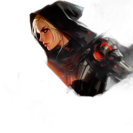 face, weapon, jacket, mask transparent PNG cut-out