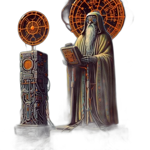 staff, concept art, fantasy art, pixel art transparent PNG cut-out