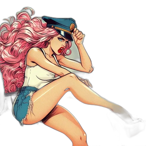 hair, dress, concept art, anime transparent PNG cut-out
