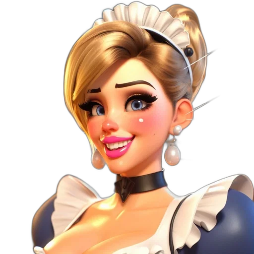 face, staff, dress, crown transparent PNG cut-out