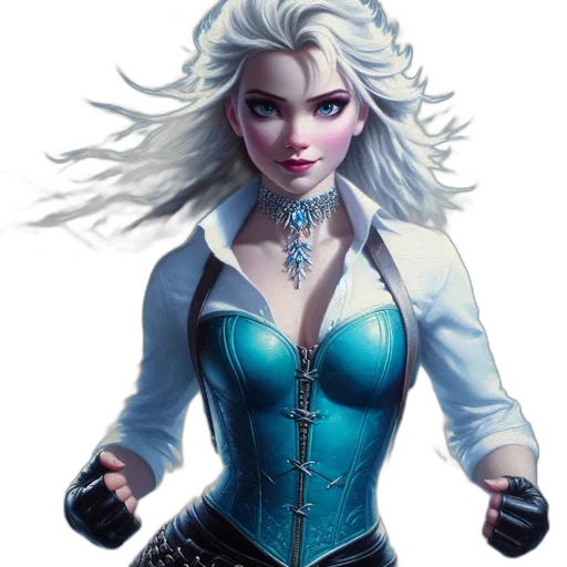 jacket, fantasy art, concept art, comic book art transparent PNG cut-out