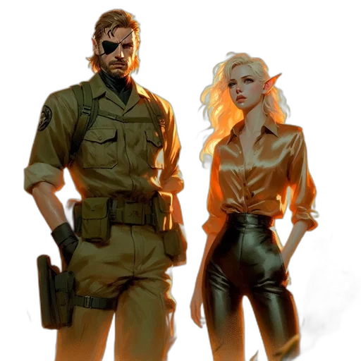 jacket, concept art, comic book art, cyberpunk transparent PNG cut-out