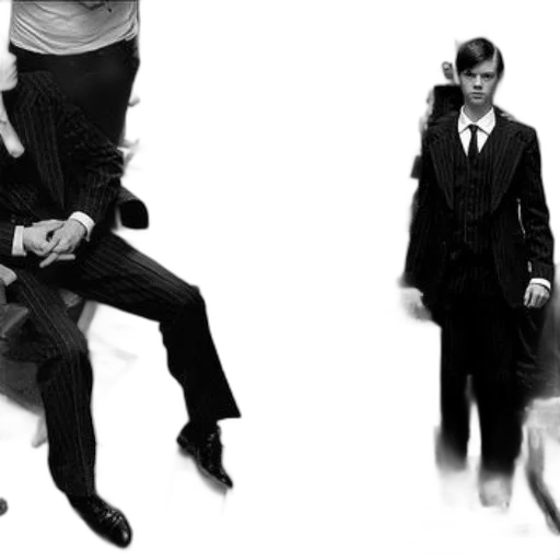 staff, concept art, monochrome, two transparent PNG cut-out