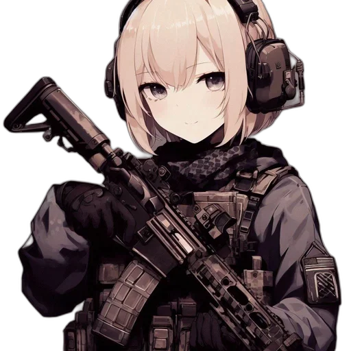 weapon, staff, robot, face transparent PNG cut-out