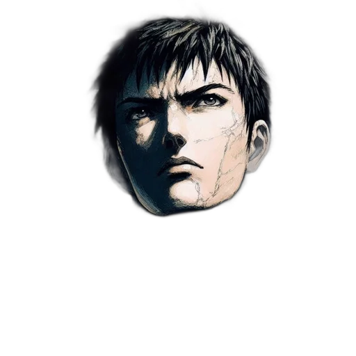 face, mask, umbrella, creature transparent PNG cut-out