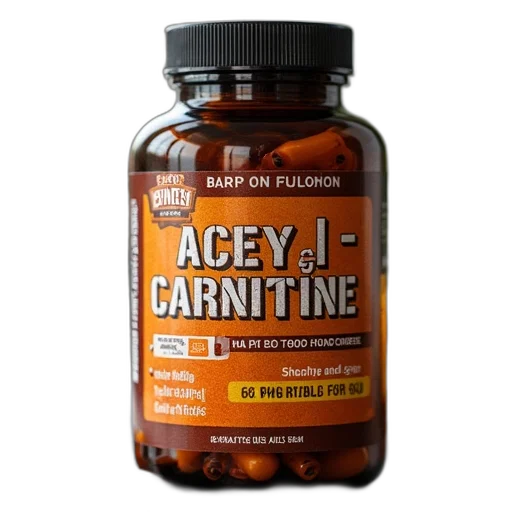 acetyl, carnitine, 400mg, 100 transparent PNG cut-out