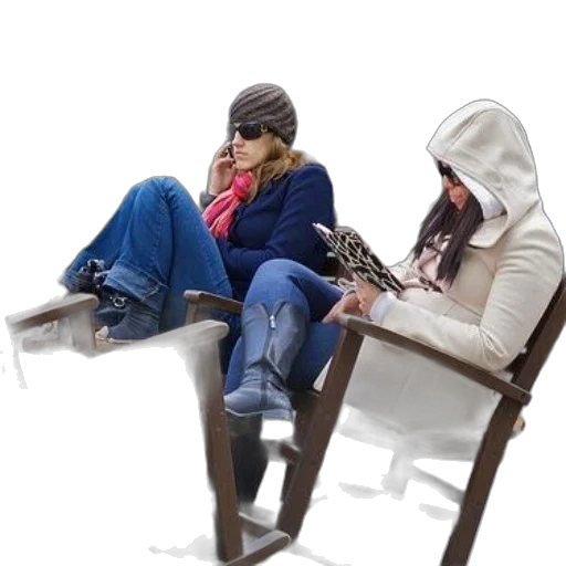 furniture, jacket, hat, shoes transparent PNG cut-out