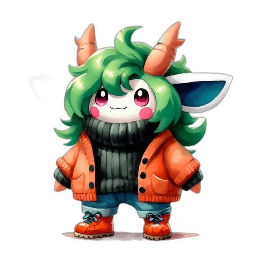 jacket, creature, animal, mask transparent PNG cut-out