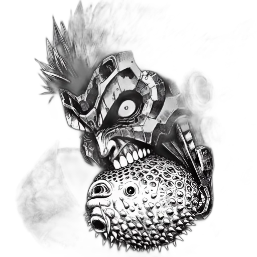 mask, face, creature, animal transparent PNG cut-out