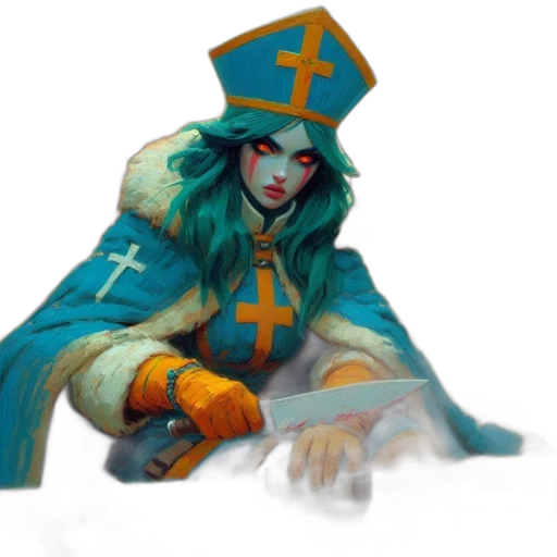 staff, crown, concept art, fantasy art transparent PNG cut-out