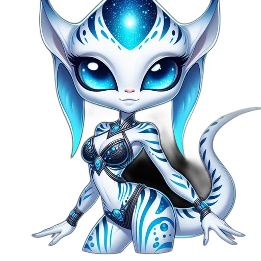 dragon, staff, creature, mask transparent PNG cut-out