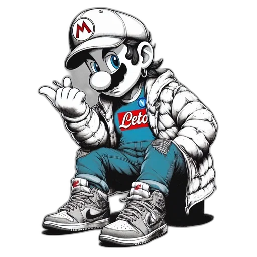 shoes, jacket, cartoon, concept art transparent PNG cut-out