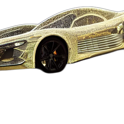 car, 3d render, photorealistic, concept art transparent PNG cut-out