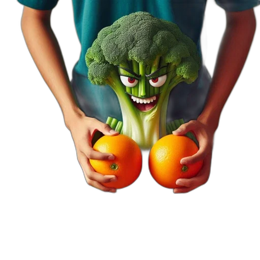 food, face, creature, mask transparent PNG cut-out
