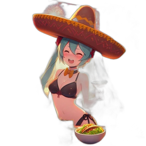 hat, food, weapon, robot transparent PNG cut-out