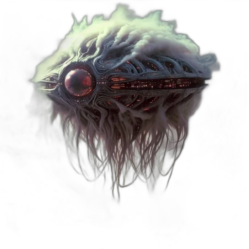 creature, mask, staff, face transparent PNG cut-out