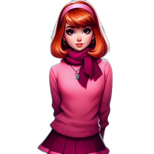 dress, jacket, staff, face transparent PNG cut-out