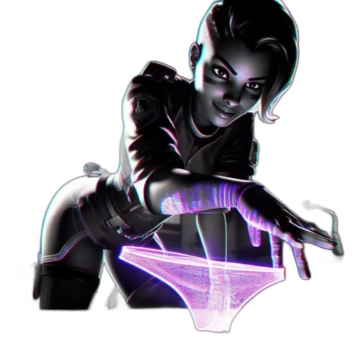staff, robot, weapon, cyberpunk transparent PNG cut-out