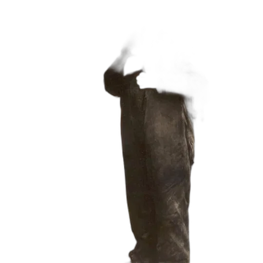 shoes, mask, jacket, staff transparent PNG cut-out