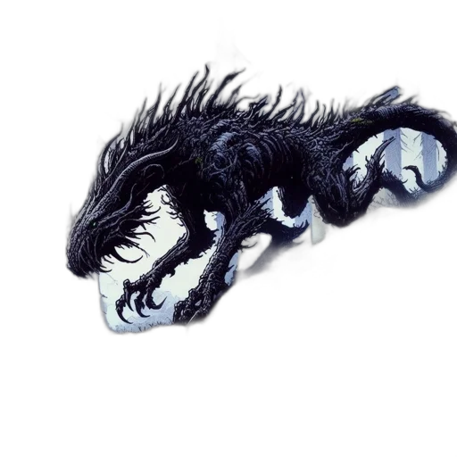 dragon, creature, animal, mask transparent PNG cut-out